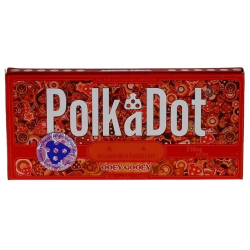 Ooey-Gooey-PolkaDot-Mushroom-Belgian-Milk-Chocolate.webp Ooey Gooey PolkaDot Mushroom Belgian Milk Chocolate 250mg