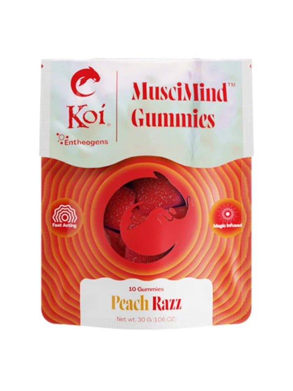 Peach-Razz-Koi-Psychedelic-Muscimind-Gummies-10ct-30g-1.webp Peach Razz Koi Psychedelic Muscimind Gummies 10ct 30g