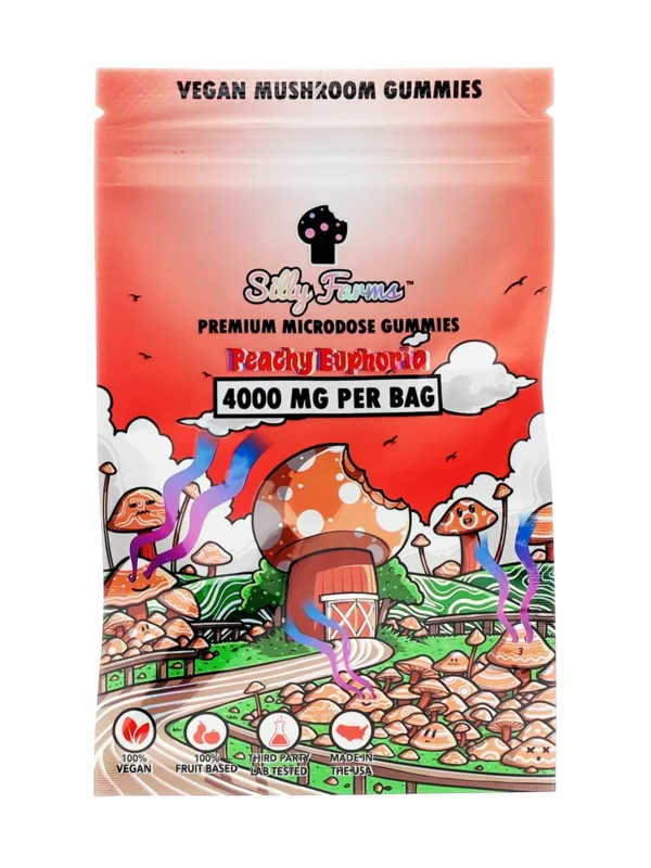 Peachy-Euphoria-Silly-Farms-Vegan-Mushroom-Gummies-4000MG.webp Peachy Euphoria Silly Farms Vegan Mushroom Gummies 4000MG