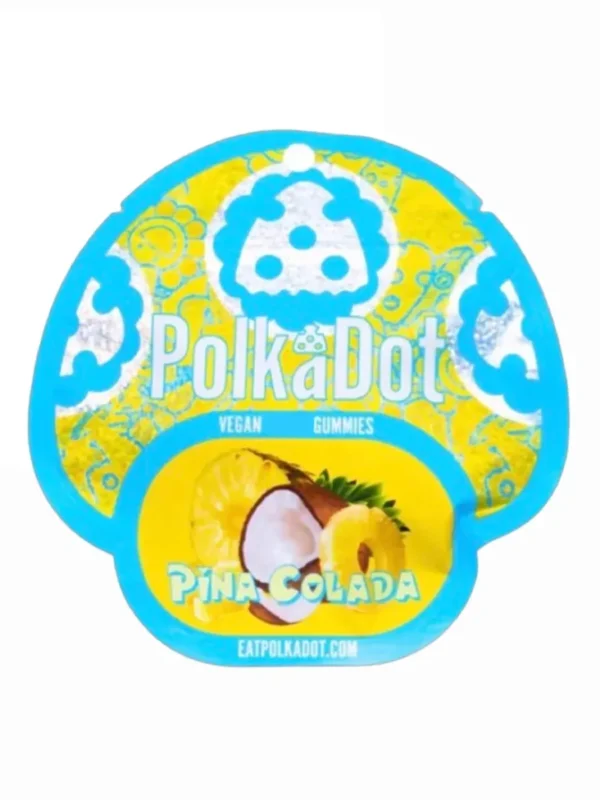 Pina Colada Polkadot Vegan Gummies 4G