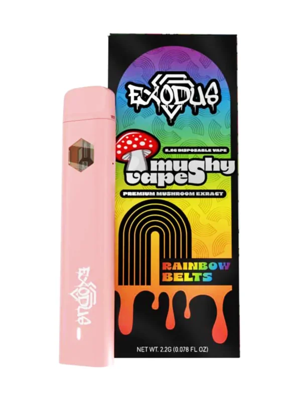 Rainbow-Belts-Exodus-Mushy-Disposable-Vape-2.2G.webp Rainbow Belts Exodus Mushy Disposable Vape 2.2G