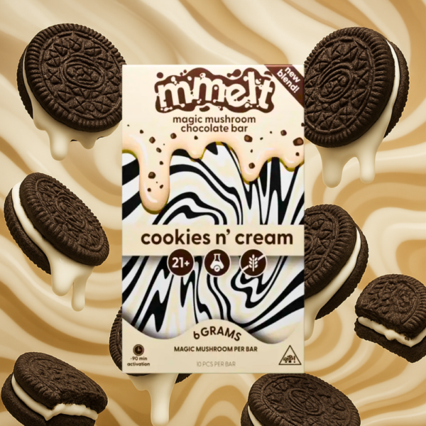 SECOND_IMAGE__cookies_n_cream.png Mmelt Cookies N’ Cream Mushroom Chocolate – 6G