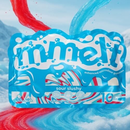SECOND_IMAGE__sour_slushy.jpg Mmelt Sour Slushy Mushroom Gummies – 10 Ct