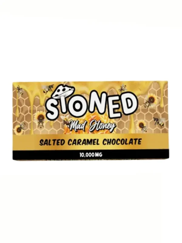 Salted-Caramel-Chocolate-Stoned-Mad-Honey-Chocolate-10000MG.webp Salted Caramel Chocolate Stoned Mad Honey Chocolate 10000MG