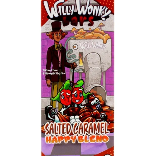 Salted Caramel Willy Wonky Happy Blend Bars