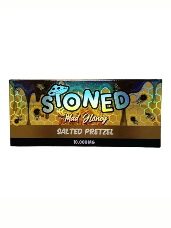 Salted Pretzel Stoned Mad Honey Chocolate 10000MG