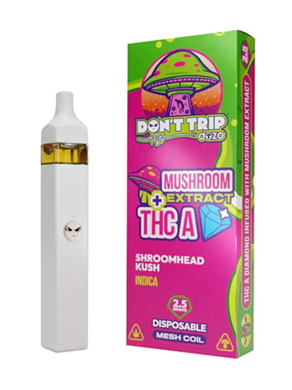 Shroomhead-Kush-Dozo-Mushroom-Extract-THC-A-Disposable-2.5G.webp Shroomhead Kush Dozo Mushroom Extract + THC-A Disposable 2.5G