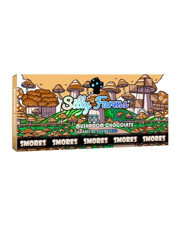 Smores-Silly-Farms-Mushroom-Chocolate.webp Smores Silly Farms Mushroom Chocolate 7G