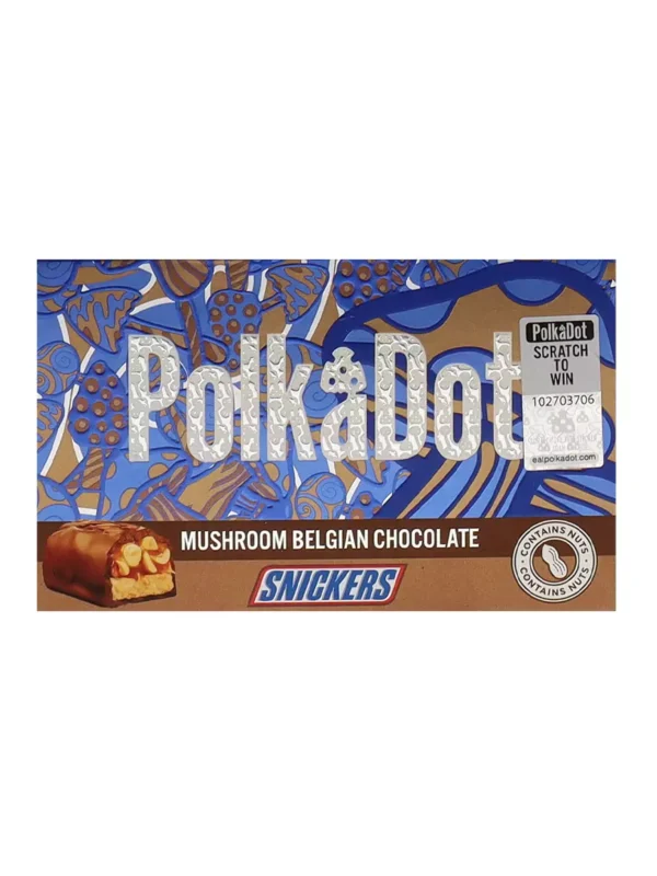 Snickers PolkaDot Mushroom Belgian Chocolate