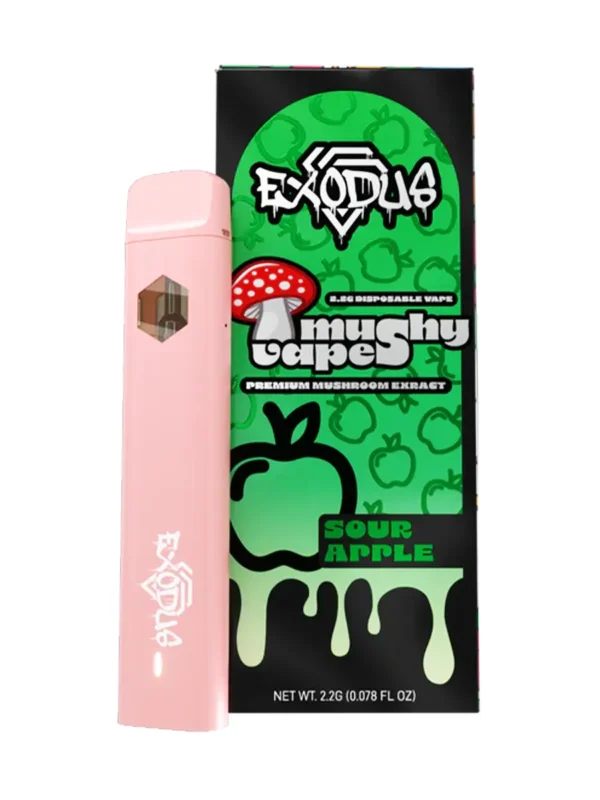 Sour-Apple-Exodus-Mushy-Disposable-Vape-2.2G.webp Sour Apple Exodus Mushy Disposable Vape 2.2G