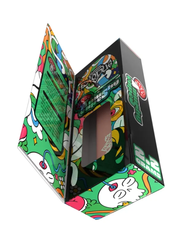Sour-Apple-Exodus-Mushy-Disposable-Vape-2.2G-Box-Open.webp Sour Apple Exodus Mushy Disposable Vape 2.2G