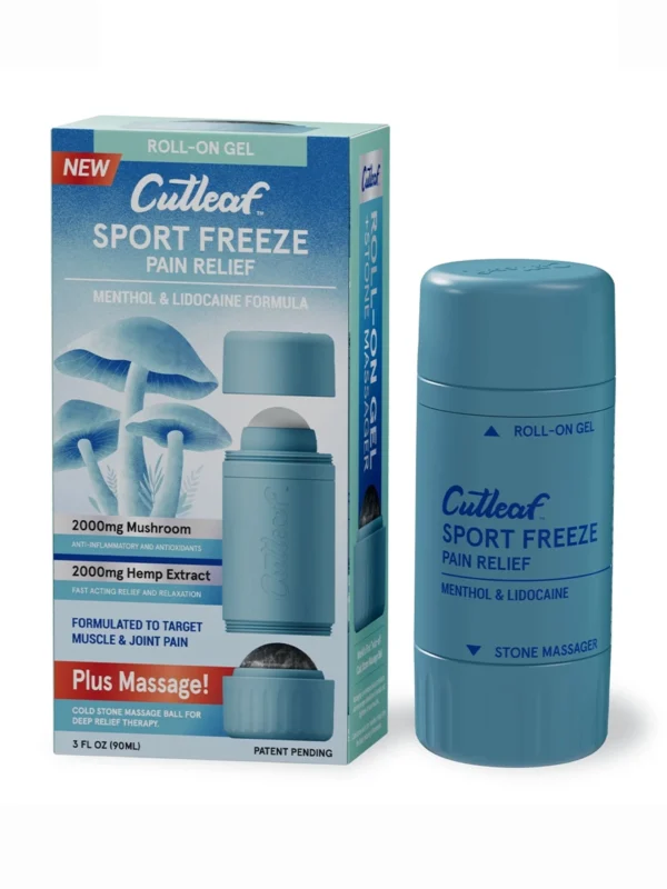 Sports-Freeze-Menthol-and-Lidocain-Cutleaf-Mushroom-Hemp-Roll-On-2000mg.webp Sports Freeze Menthol and Lidocain Cutleaf Mushroom Hemp Roll On 2000mg