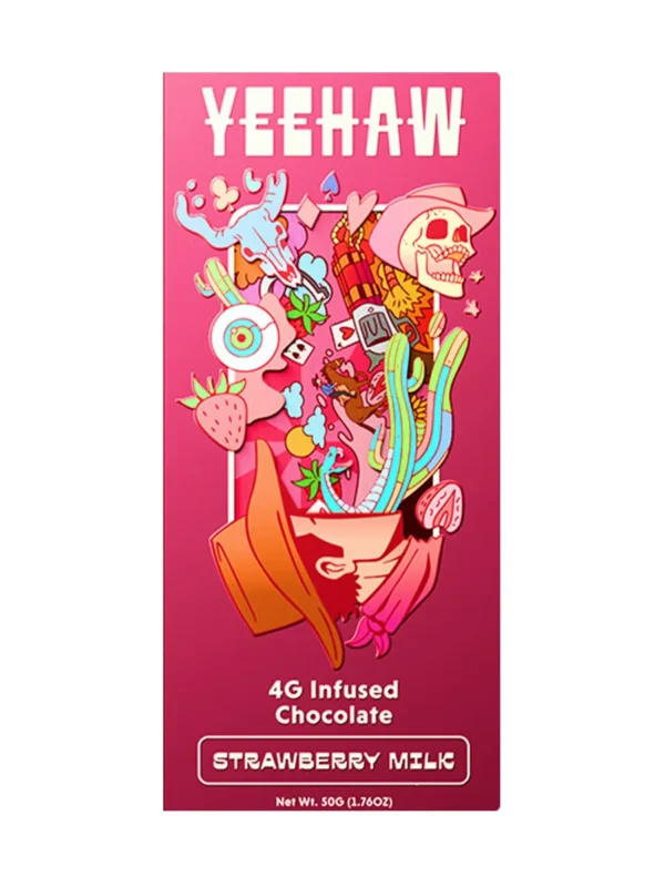 Strawberry Milk Koi Yeehaw Infused Chocolate 4G