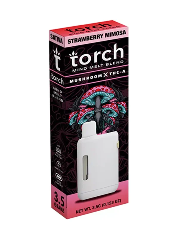 Strawberry-Mimosa-Torch-Mind-melt-blend-mushroom-X-THC-A-3.5g.webp Strawberry Mimosa Torch Mind Melt Mushroom x THC-A Blend Vape 3.5G