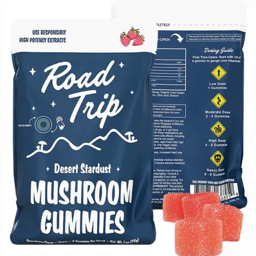 Strawberry-Road-Trip-Desert-Stardust-Magic-Mushroom-Vegan-Gummies-8ct-28G.webp Strawberry Road Trip Desert Stardust Shroom Vegan Gummies 8ct 28G