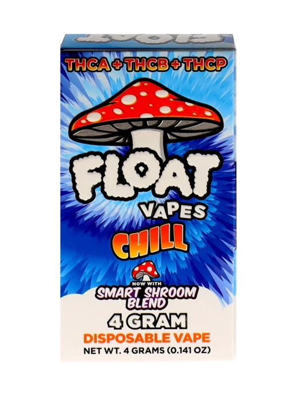 THCATHCBTHCP-Chill-Float-Smart-Shroom-Blend-Vape-4G.webp THCA+THCB+THCP Chill Float Smart Shroom Blend Vape 4G