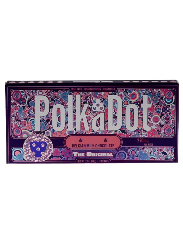 The-Original-PolkaDot-Mushroom-Belgian-Milk-Chocolate.webp The Original PolkaDot Mushroom Belgian Milk Chocolate 250mg
