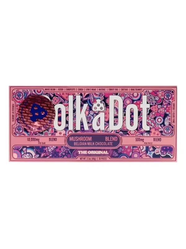 The-Original-PolkaDot-Shroom-Belgian-Milk-Chocolate.webp The Original PolkaDot Mushroom Belgian Milk Chocolate 500mg