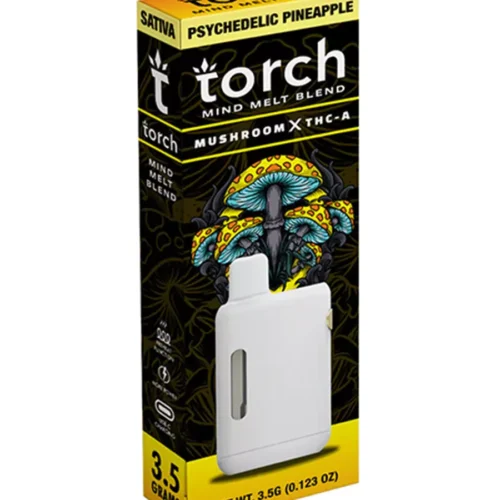 Torch-Mind-melt-blend-mushroom-X-THC-A-3.5g-P.-Pineapple-Torch-Mind-melt-blend-mushroom-X-THC-A-3.5g.webp Psychedelic Pineapple Torch Mind Melt Mushroom x THC-A Blend Vape 3.5G