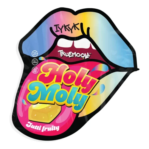 Tutty-Fruity.webp Tutti Fruity Truemoola Holy Moly Mushroom Gummies 10ct