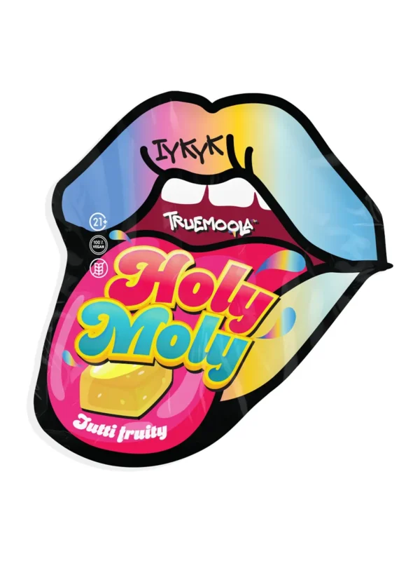 Tutty-Fruity.webp Tutti Fruity Truemoola Holy Moly Mushroom Gummies 10ct