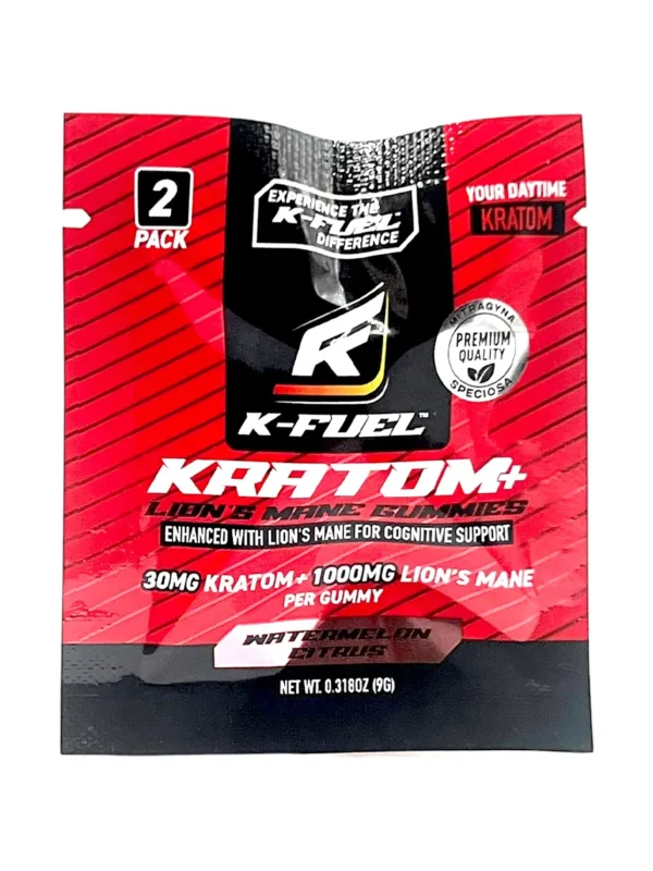 Watermelon-Citrus-K-Fuel-Kratom-Lions-Mane-Mushroom-Gummies-2ct.webp Watermelon Citrus K-Fuel Kratom Lion’s Mane Mushroom Gummies 2ct
