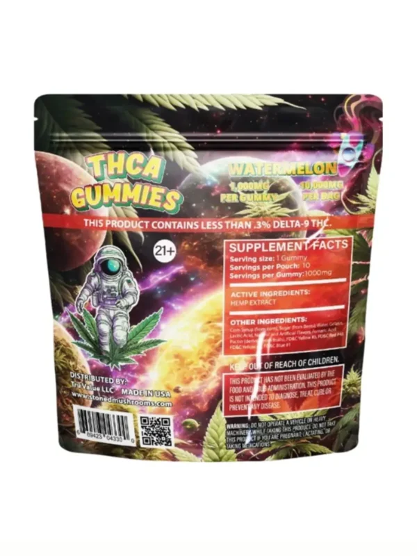 Watermelon Stoned THC-A Gummies 10000MG