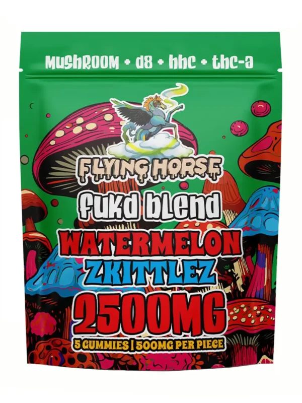 Watermelon-Zkittlez-Flying-Horse-Fukd-Blend-Gummies-2500MG.webp Watermelon Zkittlez Flying Horse Fukd Blend Gummies 2500MG