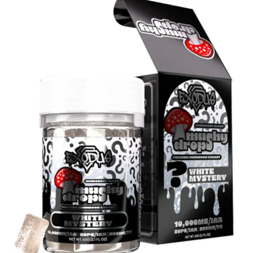 White Mystery Exodus Mushy Drops Gummies 10000mg