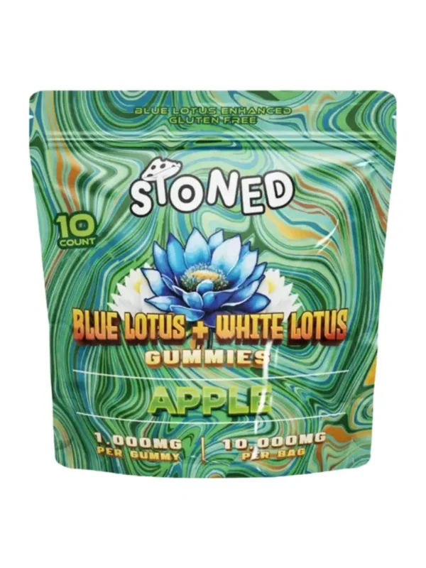 apple-ezgif.com-jpg-to-webp-converter.webp Apple Stoned Blue Lotus + White Lotus Gummies 10000mg 10ct