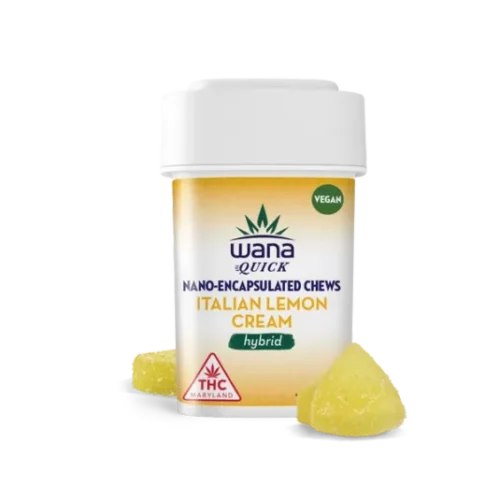 ITALIAN LEMON CREAM (MED) Wana Gummies