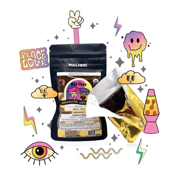 chocolates_groovy.jpg Psy Chocolate – Mushroom Chocolate Bar