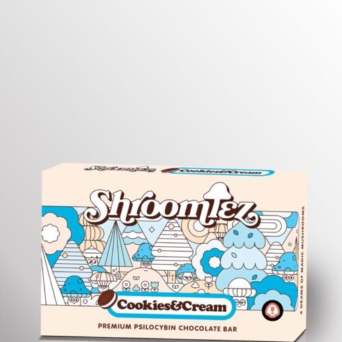 Shroomiez Cookies & Cream Milk Chocolate Bar