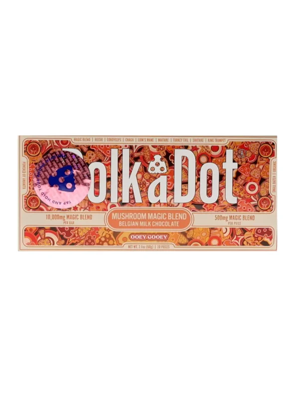 dfdfdfdfd-1.webp Belgian Milk Chocolate Ooey Gooey PolkaDot Magic Mushroom