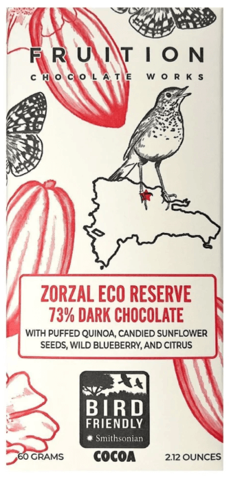 Zorzal Eco-Reserve 73% Dark Bar – Fruition