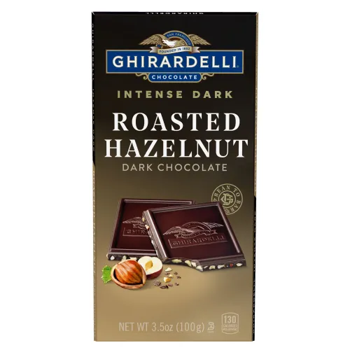 fdxrdsrdrdzdxd.webp Roasted Hazelnut Dark Chocolate Bar (Case of 12)