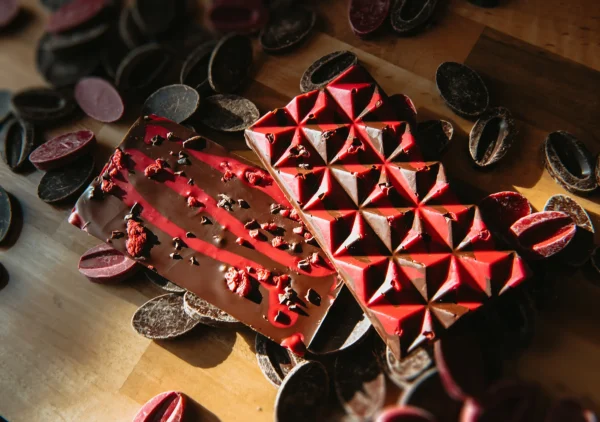 Raspberry Dark Chocolate Bar for Sale