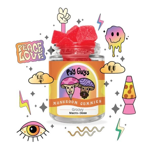 gummy_groovy_strawberry.jpg Psy Macrodose Mushroom Gummies – Groovy