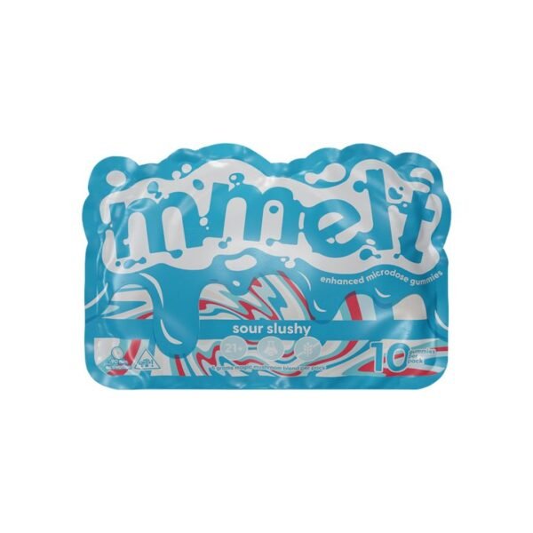 mmelt_sour_slushy_gummies.jpg Mmelt Sour Slushy Mushroom Gummies – 10 Ct