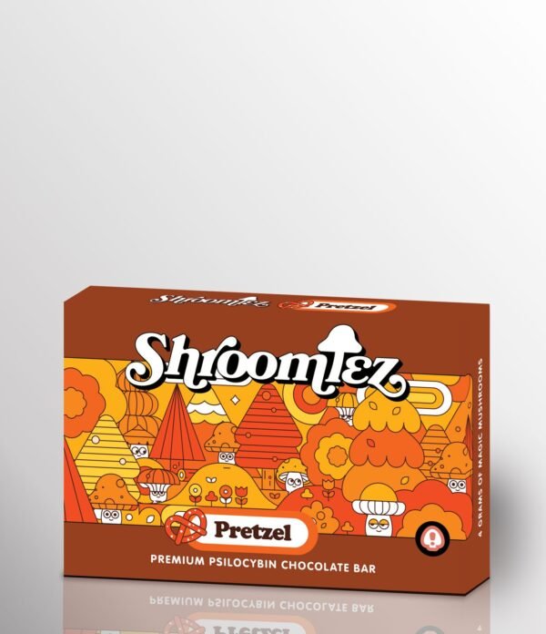 pretzel-chocolate-front.jpg Shroomiez Pretzel Milk Chocolate Bar
