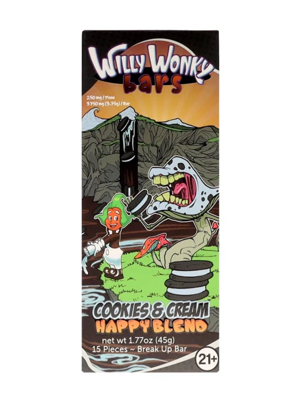 scscssfs-1.webp Cookies & Cream Willy Wonky Happy Blend Bars